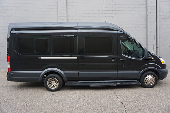 limo van exterior