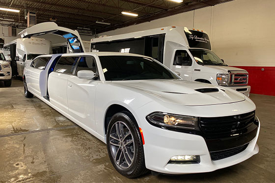 dodge charger limo exterior