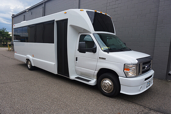 party bus exterior