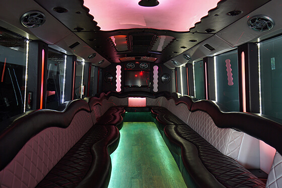 party bus LED lights