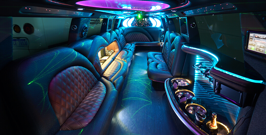 tacoma limo rental interior